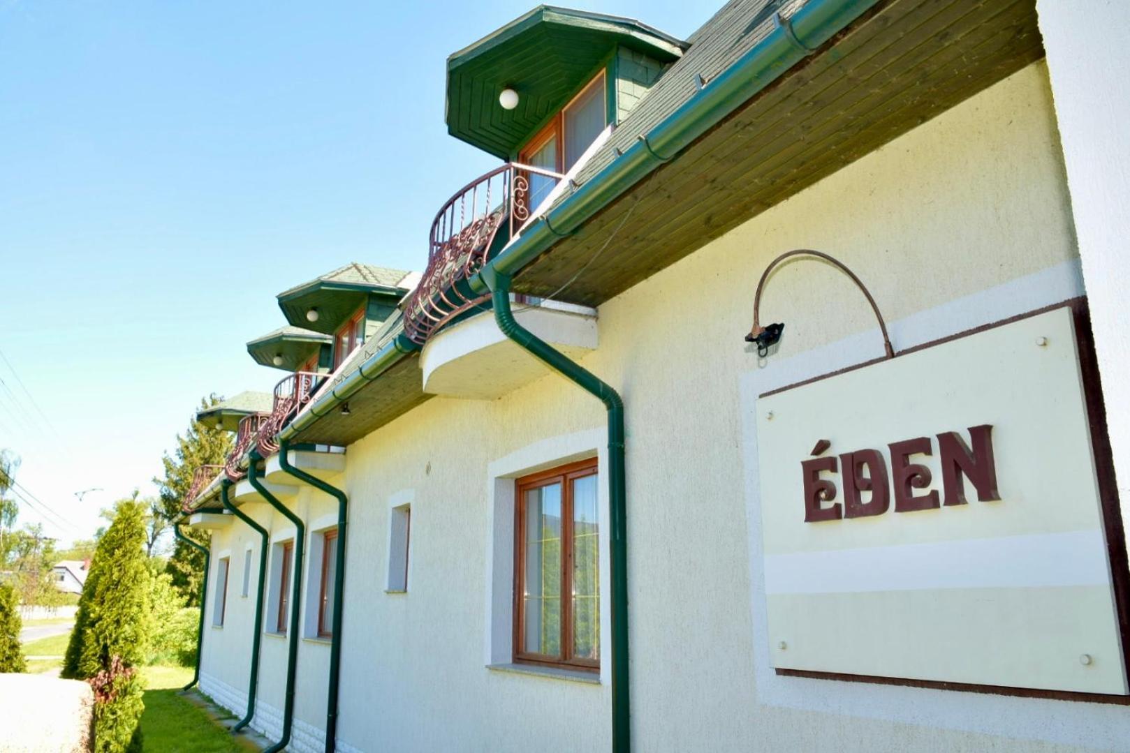 Eden Panzio Aparthotel Bük Exteriör bild